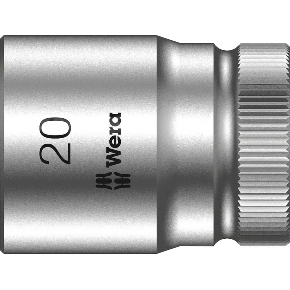 Wera 003611 Zyklop Socket 1/2In Drive 20Mm