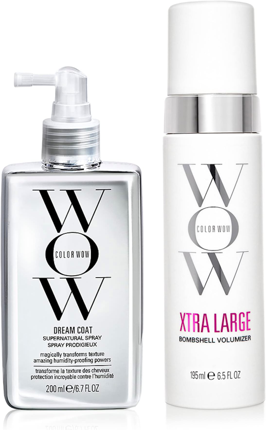 Long-Lasting Blowout Bundle- Blowouts that last for days| Go big with XTRA LARGE Volumizer and go frizz-free with DREAM COAT anti-frizz spray| heat protection
