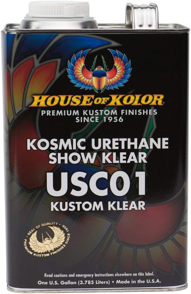 Show Klear Kosmic Urethane Clear Coat for Automotive Restoration | 1 Gallon (USC01)