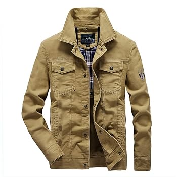 Aoleaky Military Jacket Men Quality Cotton Spring Autumn