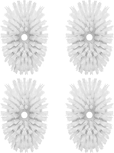 MR.SIGA Recambios de cepillo para platos dispensadores de jabón, paquete de 4
