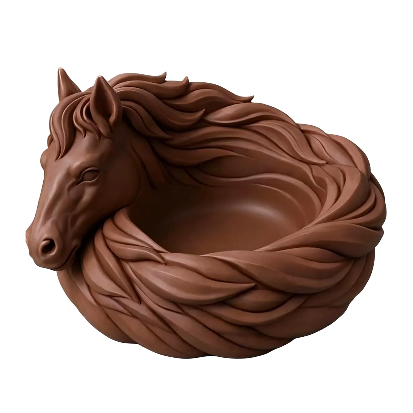 Glifora Horse Storage Tray - Decorative Horse Catchall Bowl, Compact Desktop Organiser for Entry Table, Dressing Table, Bedside and Office Desk