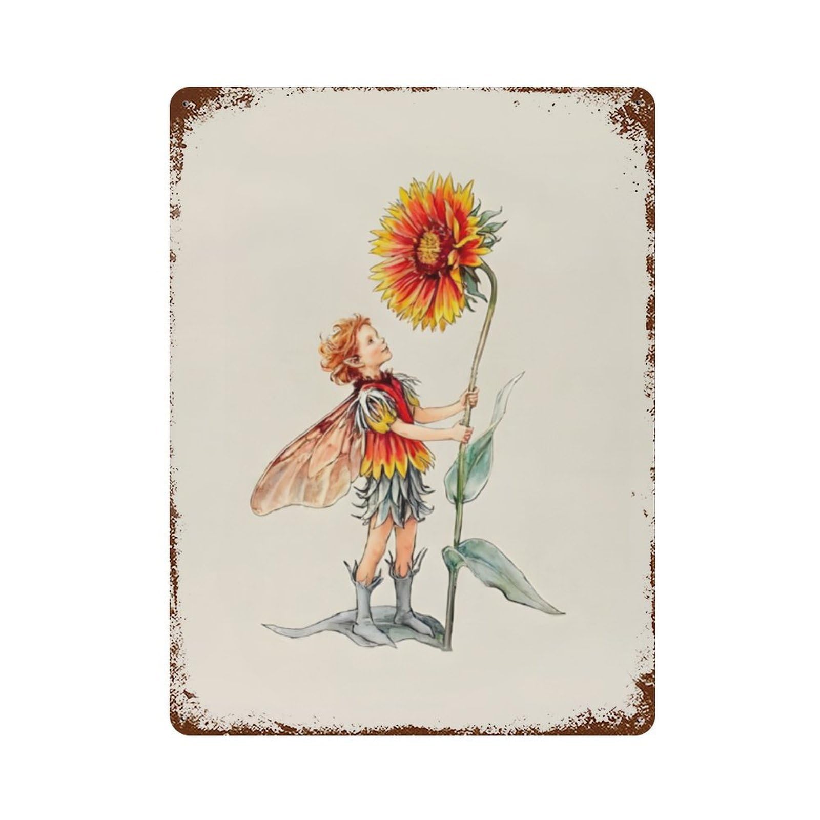 xiaoxiaoshen Fairy Room (3) Wall Decor Art Metal Tin Poster Modern Home Decor Art Home Bar Shop Decorations Vintage Sign 40x30cm