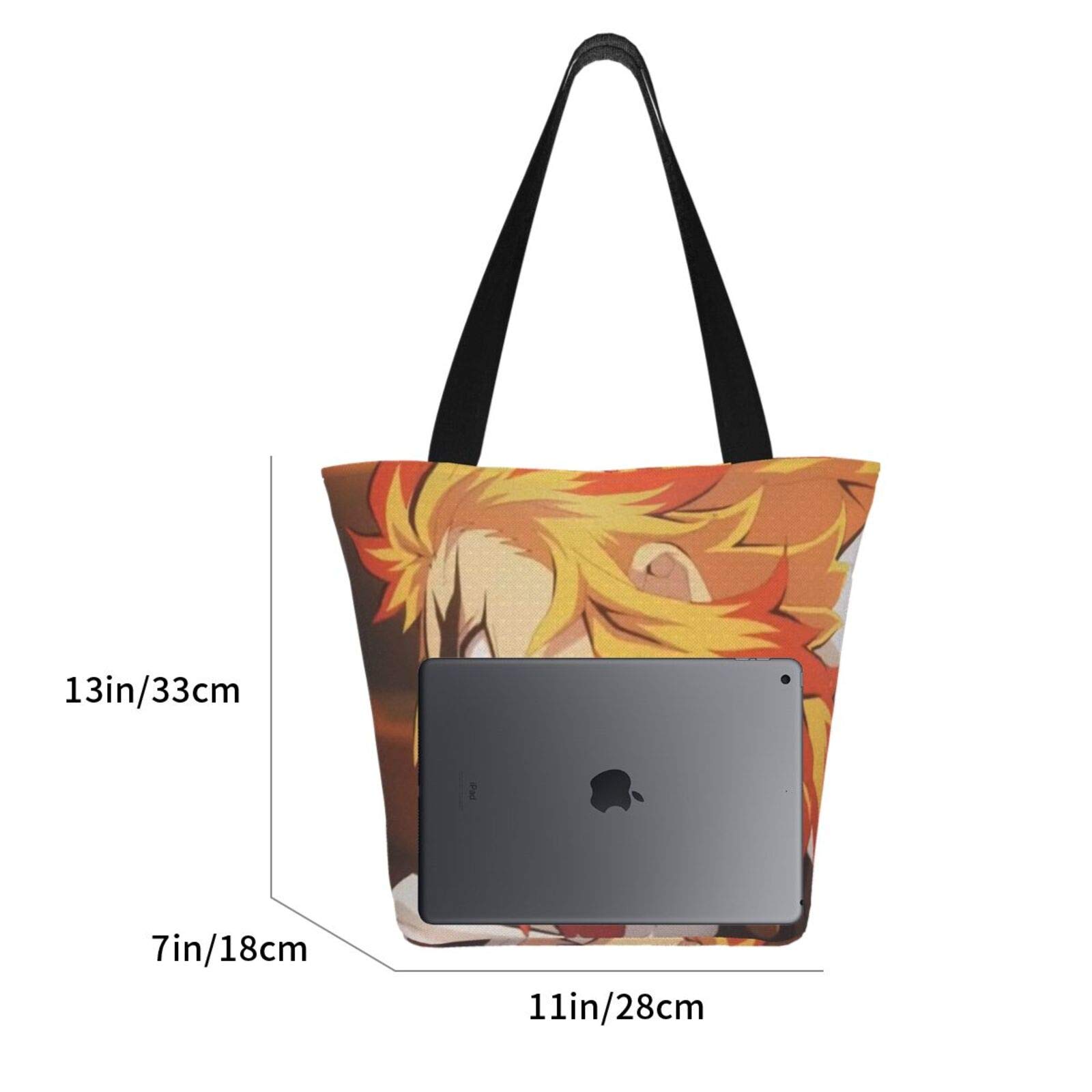 Amazon.co.jp: 鬼滅の刃 煉獄杏寿郎 バッグ トートバッグ エコバッグ