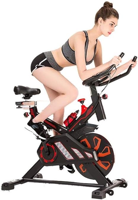 Amazon Co Jp スピニングバイク 高度なサイレントロータリー自転車トレーニングコンピュータと楕円クロストレーナーエクササイズバイク ホームジムの有酸素運動 スポーツ アウトドア