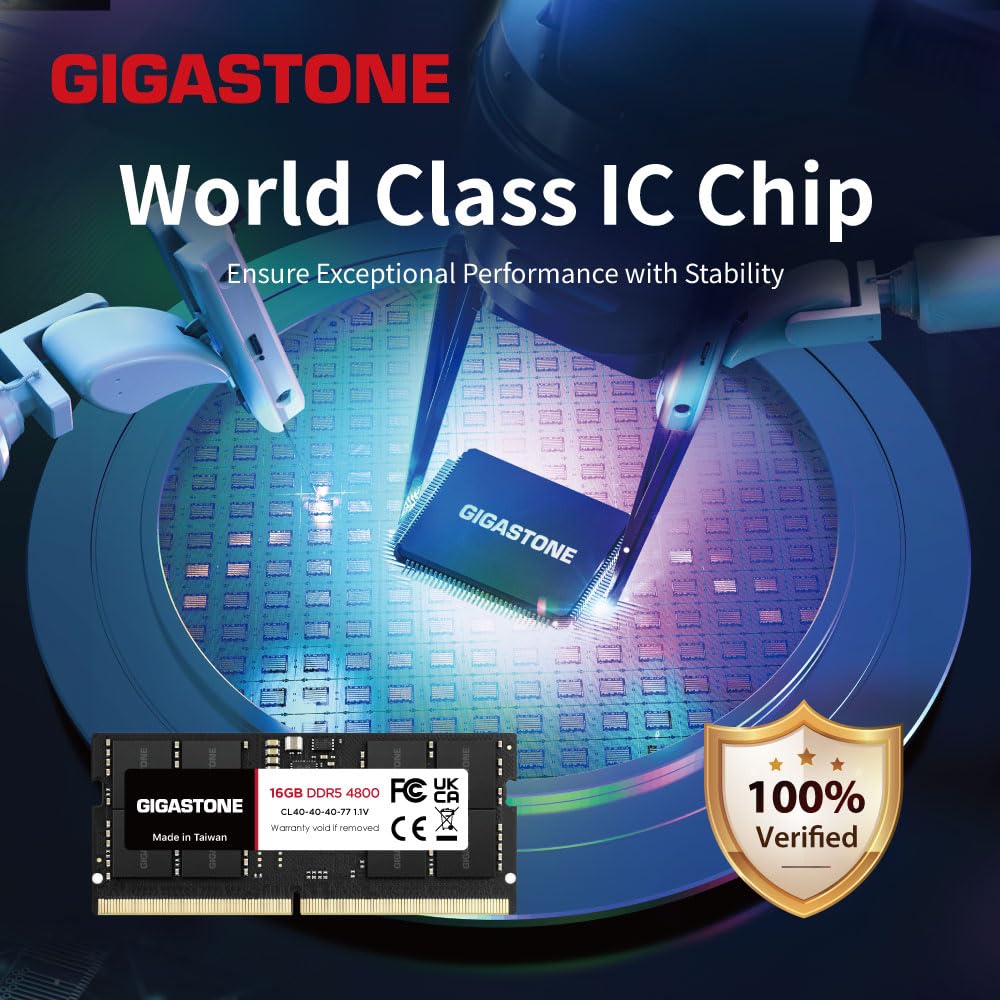 Amazon.co.jp: 【高性能 メモリ DDR5】GIGASTONE 16GBx2枚 (32GB Kit