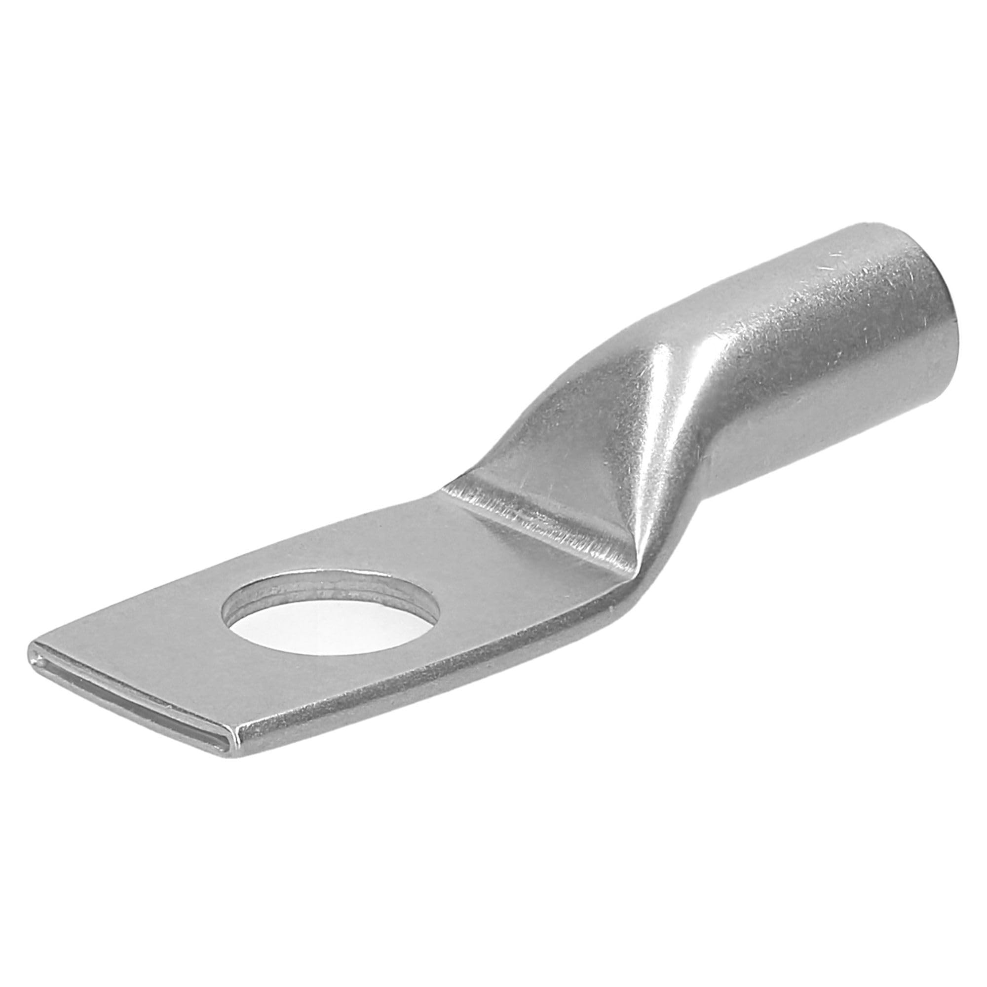 Kalitec ER3-8 Lot de 10 Cosses Tubulaires Inox V4A 16 mm² - Connecteur M8 | Cosses de câble non isolées pour installations électriques, solaires et automobiles - Résistantes à la corrosion