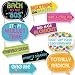 Funny 80's Retro - Photo Booth Props Kit - 10 Piece