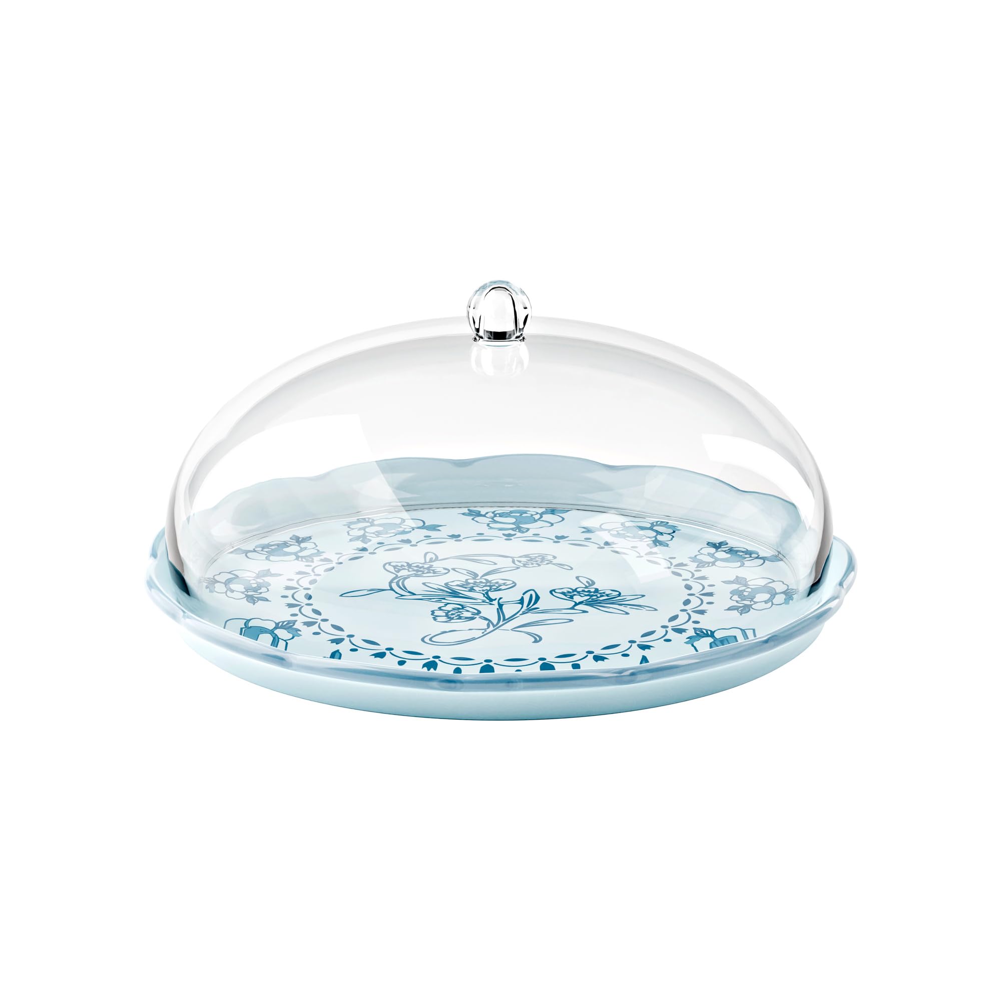 Guzzini - Ensemble de Tarte en mélamine Josephine 'Table Decor' (Poudre Bleue)