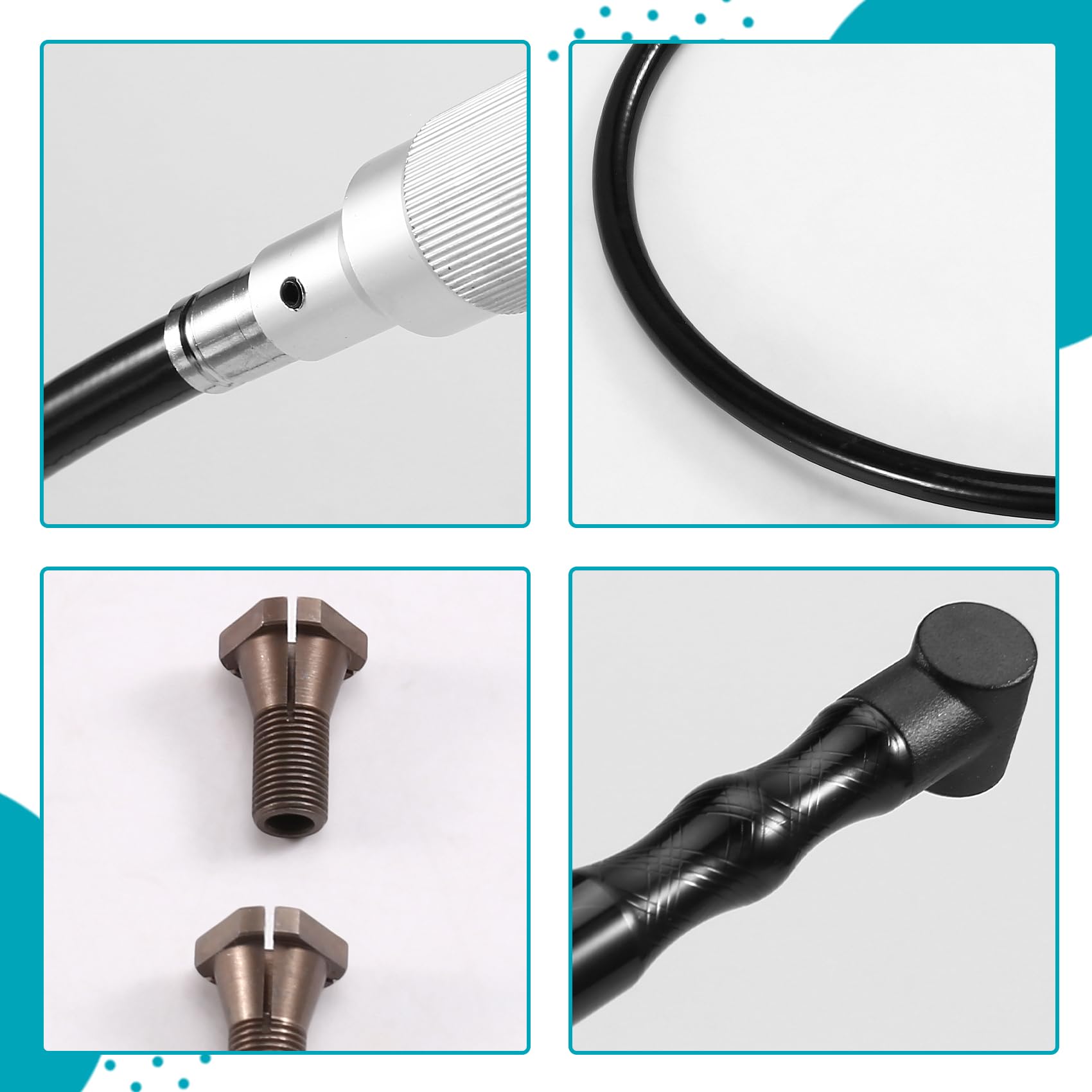 Amoladora neumática de 3 mm, 90 grados, herramienta neumática, microamoladora, pulidora, juego de herramientas de pulido, amoladora eléctrica, pieza de cabezal de transferencia
