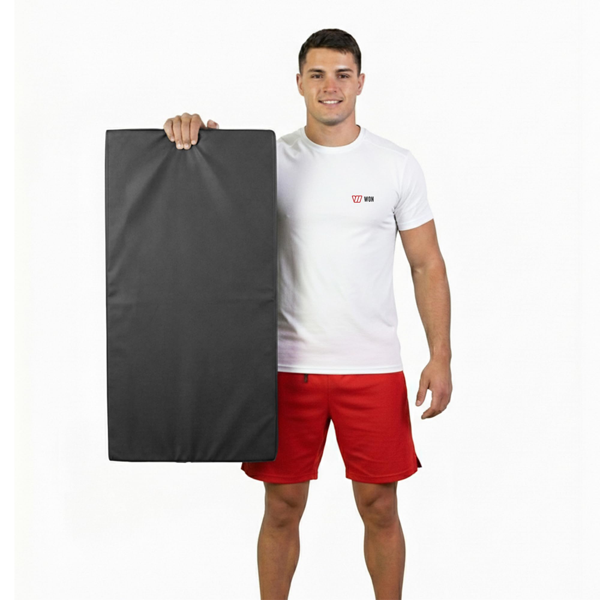 Colchonete Academia Pilates Yoga Exercícios 90x42x2cm WON Alta Densidade D80 Costura
