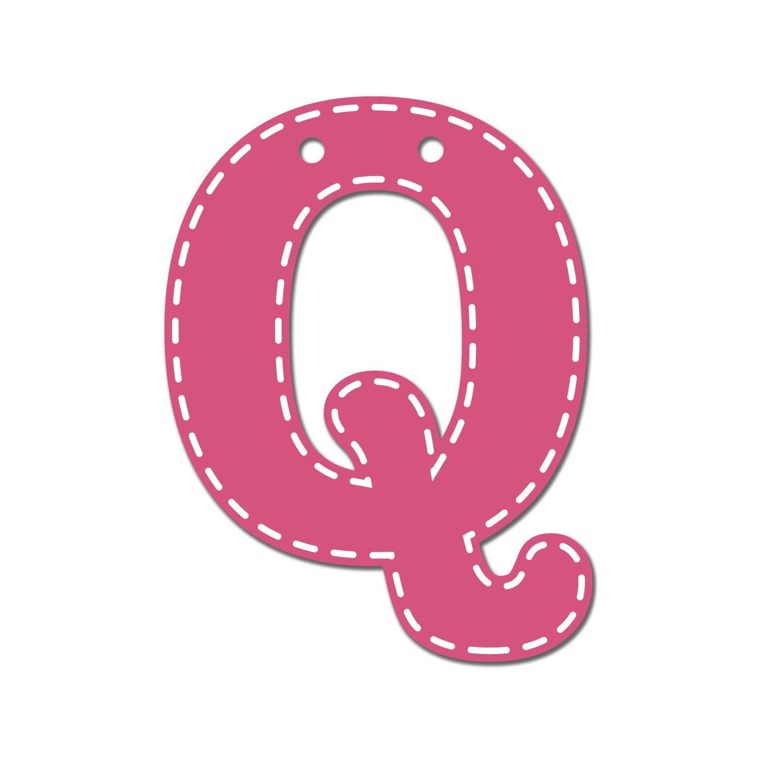CocaloMix & Match Pink Hanging Letter, Q