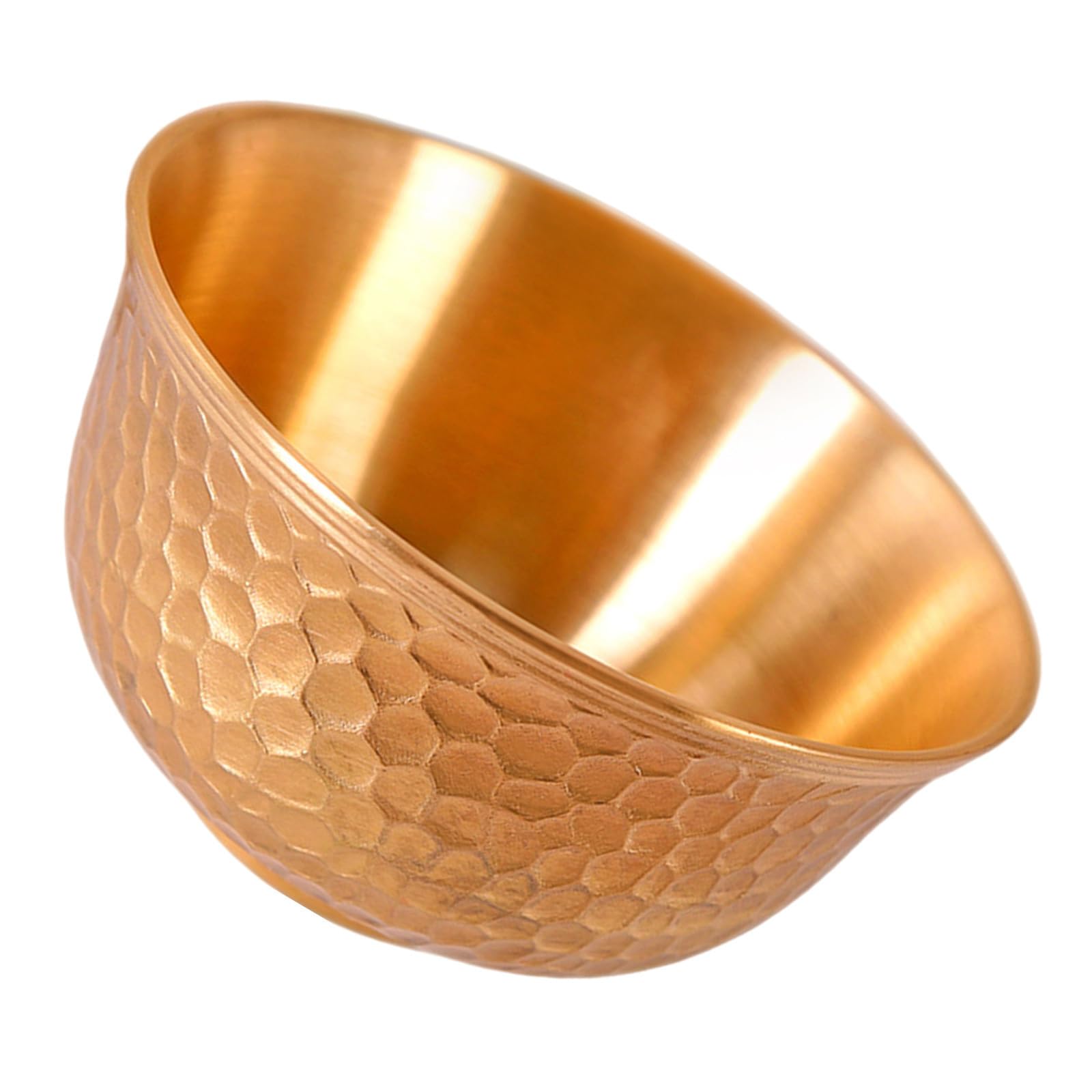Accesorio para rituales de quema de incienso en metal labrado