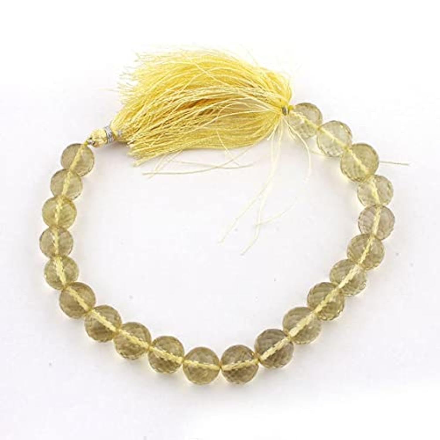Quartz Citron naturel haut de gamme LKBEADS perles briolettes de 10mm à 12mm