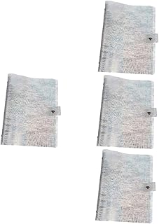 Ciieeo 4 Unidades De Capa De Fichário Pastas De Plástico A5 Caderno Pastas De Arquivo Coloridas A5 Planejador Fichário Capas De Caderno Suprimentos De Papelaria Cinto De Ligação Pasta De