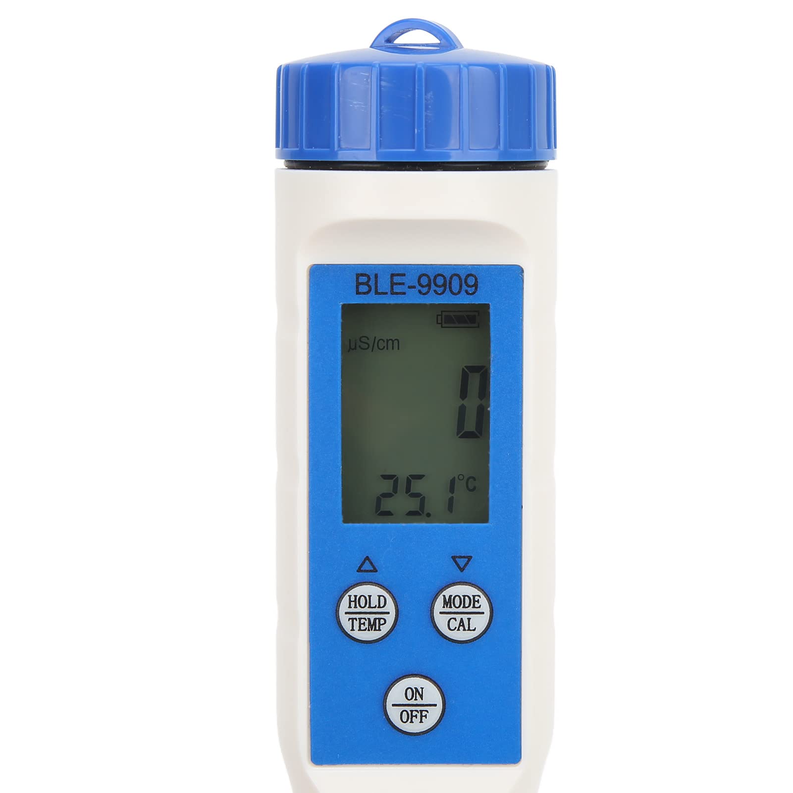 Probador de Calidad del Agua, Ph TDS EC Salinity Temperatura 5 en 1 Metro, con Electrodo de Vidrio de Alta Sensibilidad, para Acuarios de Laboratorios Piscinas