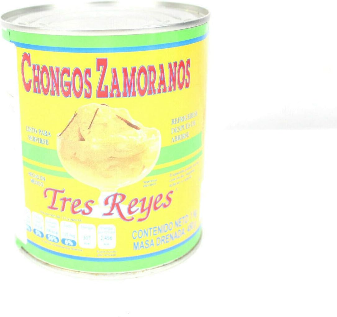 Chongos Zamoranos Tres Reyes 2.2 Lbs 1000 Gram Can Made in Mexico