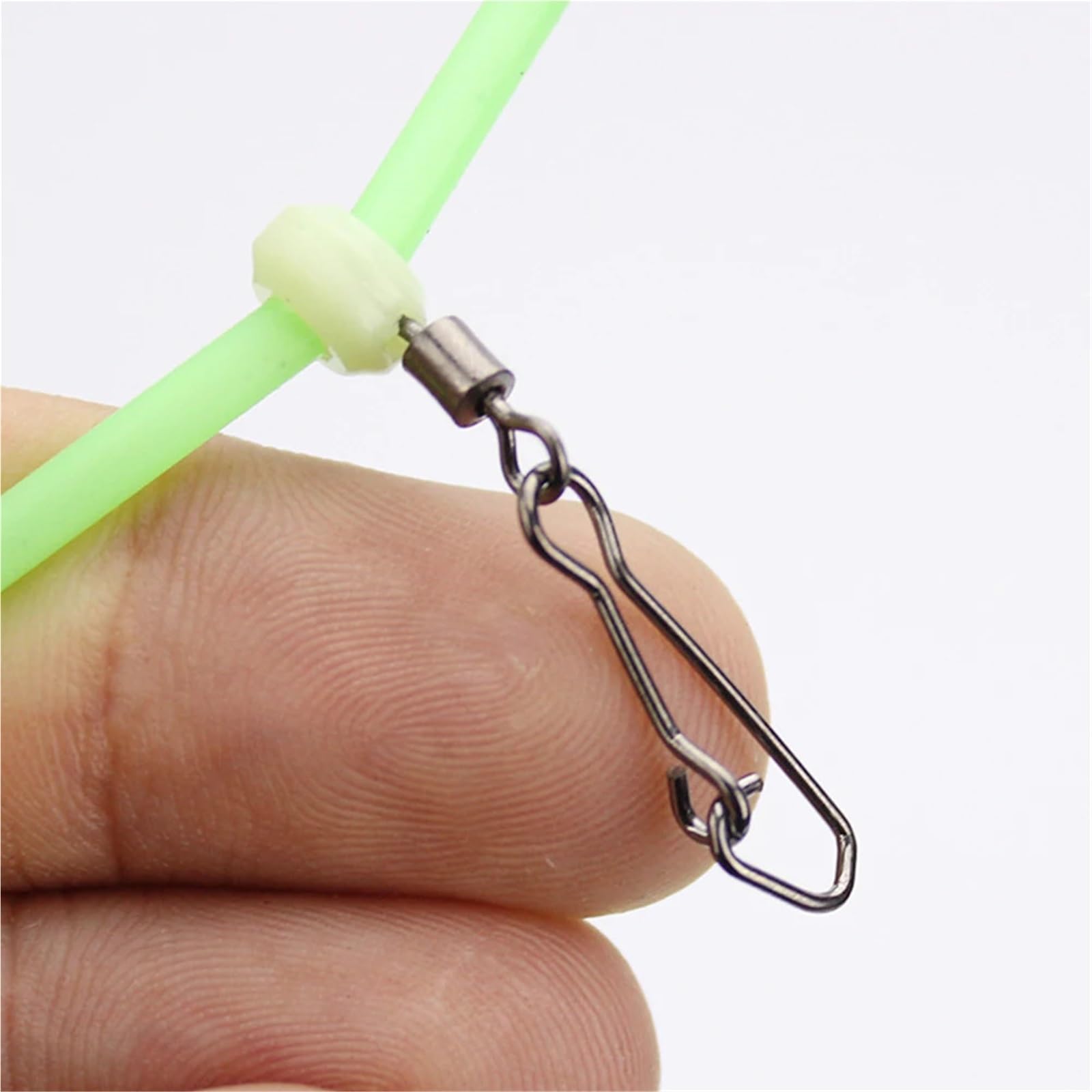 50 Conectores de Equilibrio for Pesca, 7/10/12/15/20/25 cm, Tubo PVC Luminoso, Aparejos, alimentador antienredos, Accesorios for Peces para la Pesca