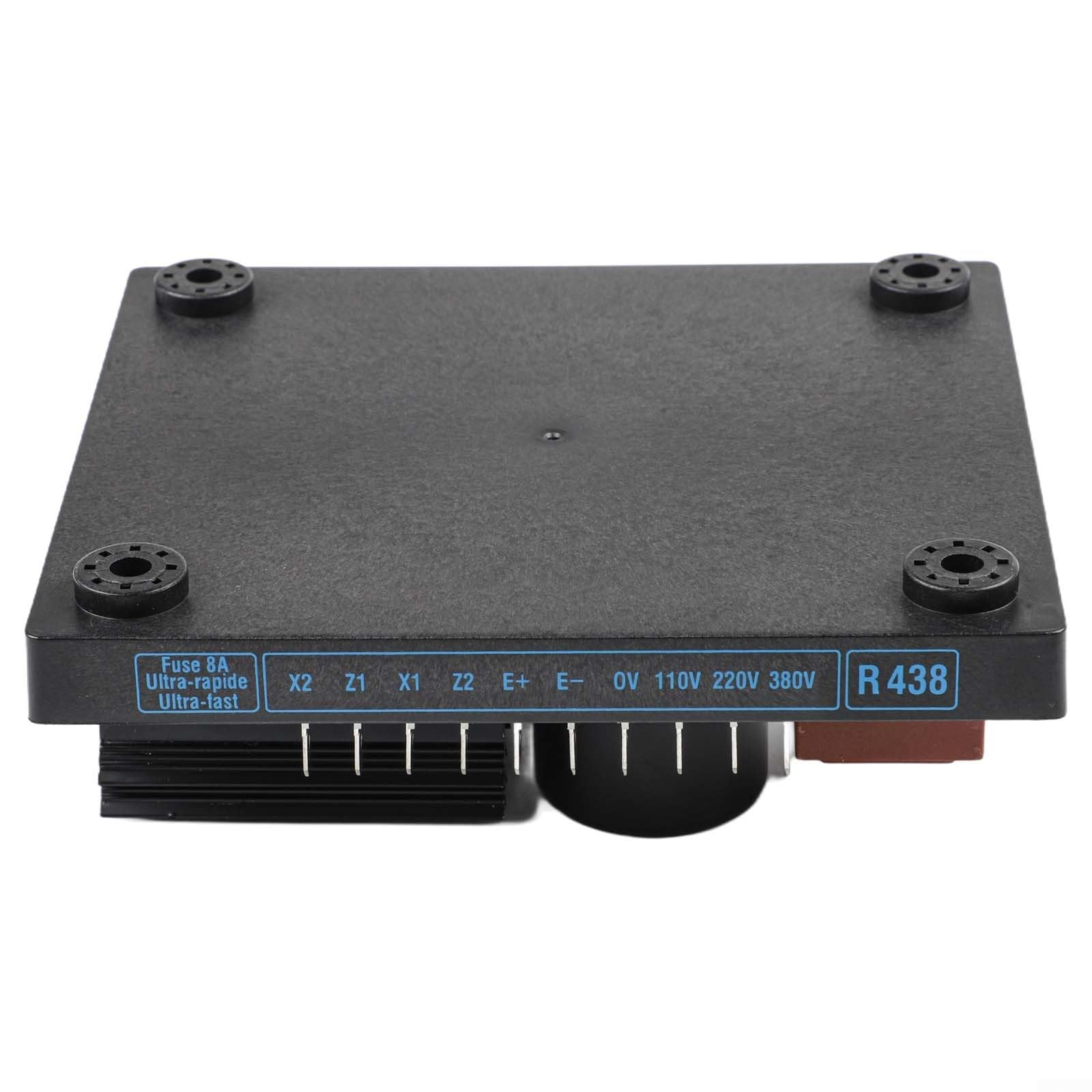 AVR R438 Regulador de voltaje automático para generadores Leroy Somer | Repuesto para R438 | Compatible con LSA 42.2 43.2 44.2 | AREP o PMG Excitation