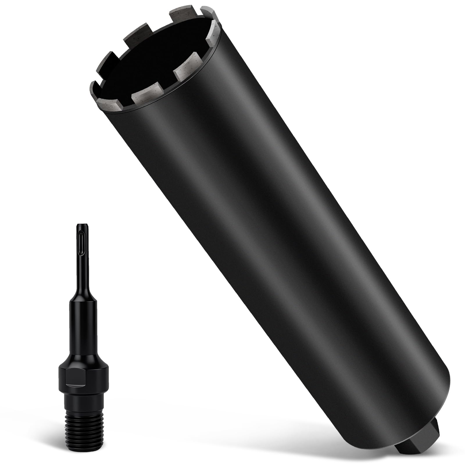 Diamentowa koronka wiertnicza Ø 108 mm z SDS Plus, 1 ¼" diamentowa koronka wiertnicza, L 460 mm, pogłębiacz puszek koronka wiertnicza wiertło rdzeniowe wiertło do wiercenia na mokro/sucho, otwornica