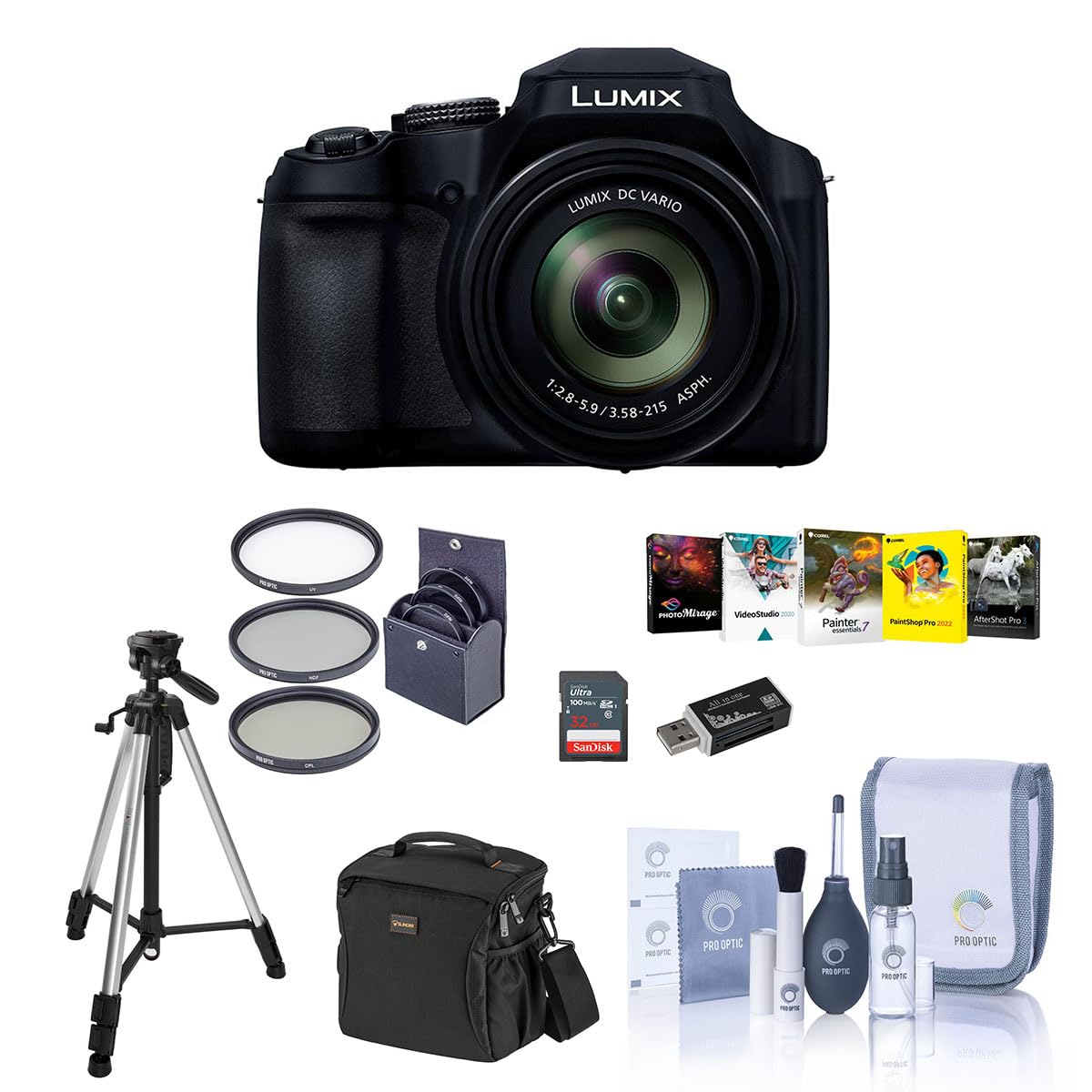 Amazon.com : Panasonic Lumix DC-FZ80 4K Digital Camera, 18.1