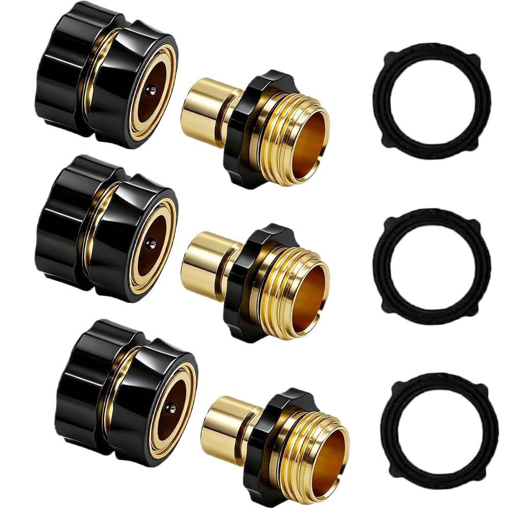 2Z7l4k1y 3 Pack Hose Connection Kit, Universal Leak-Proof Connector