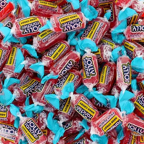 Fruit Punch Jolly Ranchers Hard Candy Bulk 1LB Bag, Jolly