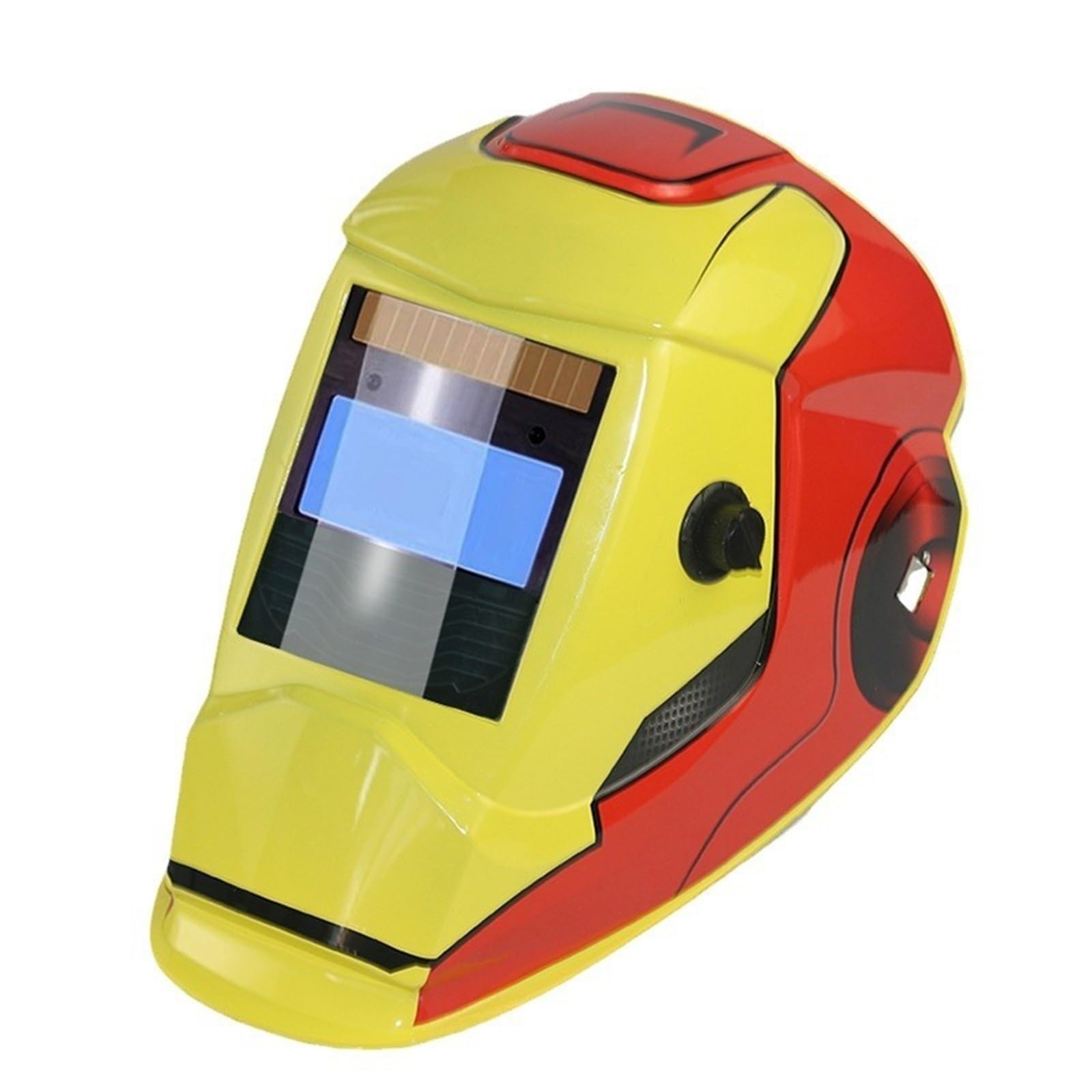 Careta Soldar, Mascara Soldar Máscara protectora for soldar con oscurecimiento automático solar y pantalla LCD dual, gorra for soldar, casco for soldar montado en la cabeza(Nomal)