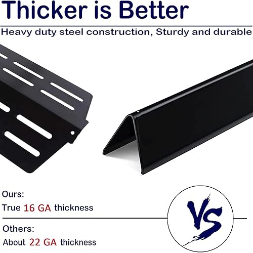 Miniatura 4 de Genesis Parts - Juego de tubos de quemador de calor de 17.5 pulgadas para Weber Genesis 300 Series Genesis E310 E320 E330 EP310 EP320 EP330, piezas