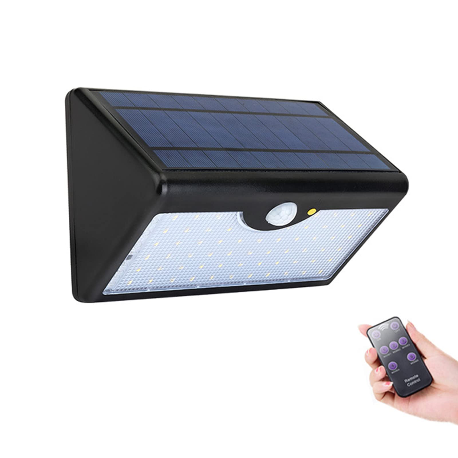 60 diod LED, solarne lampy ogrodowe, wodoodporne IP65, czujnik ruchu, solarne światła bezpieczeństwa, 5 trybów oświetlenia, solarne lampy ścienne na zewnątrz, do ogrodzenia, drzwi, podwórka, ścieżki