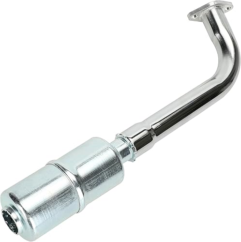 Miniatura 8 de YOXUFA Kit de silenciador de tubo de escape mejorado para Non-Hemi Predator 212cc GX160 GX200 Coleman KT196 Baja Warrior MB200 196cc 6.5hp