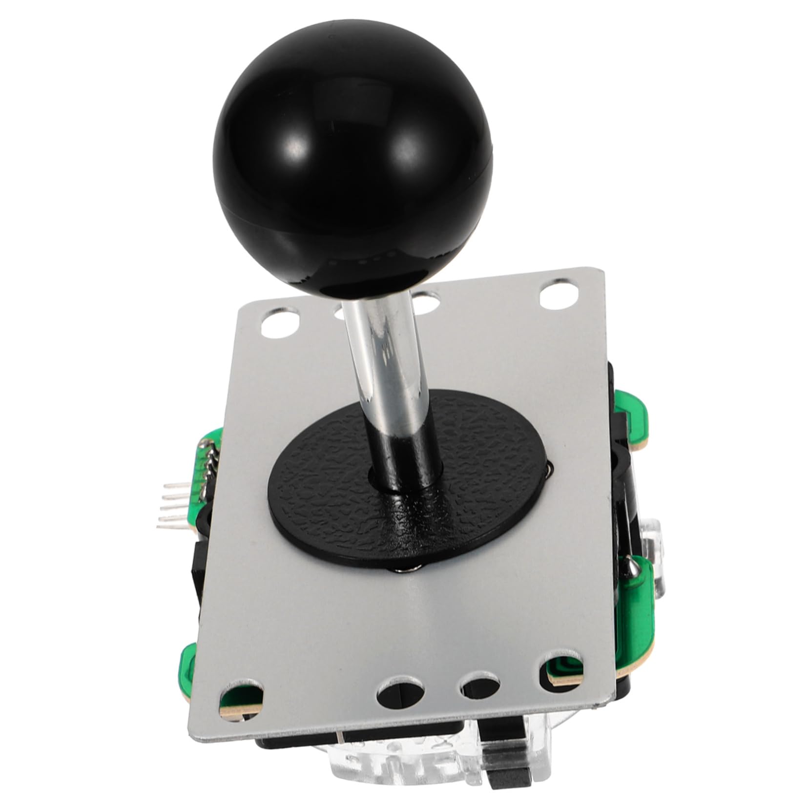 YARNOW Joystick Nero Simulatori di Gioco Game Conter Sticks Joystick di Ricambio per Console di Gioco Scheda di Circuito ABS