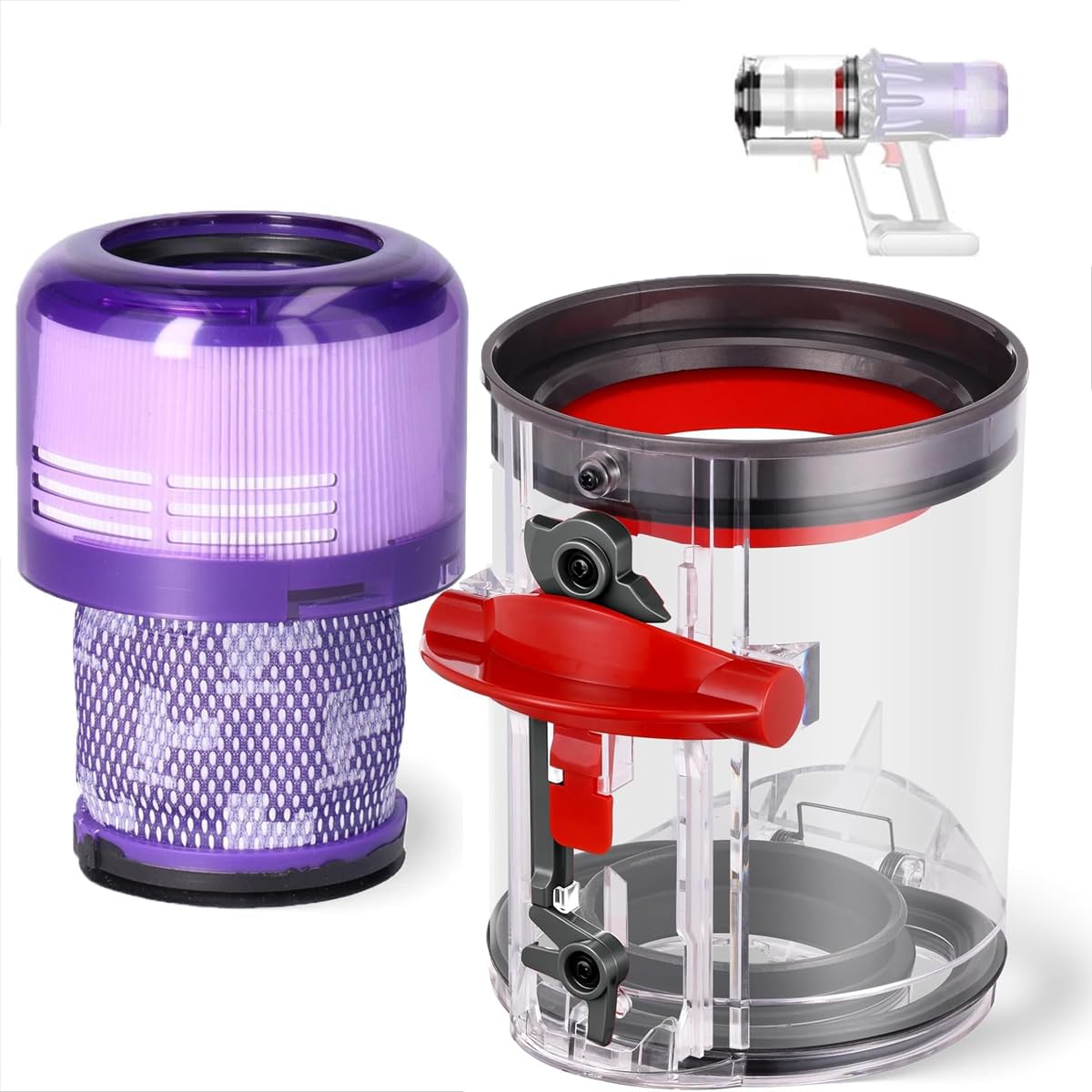 【ジャンク・部品取り】Dyson SV18 Digital Slim　スタンド付 Amazon | クリアビン交換用ダイソンSV18 Digital Slim/V10 デジタル