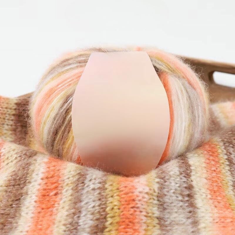 4/6/8/10 Rollos 100 g Hilo de Lana Jaspeada de Grosor Medio, Hilo de Lana Suave para Tejer a Mano, para Bufandas, Suéteres, Gorros, Chales y Mantas de Ganchillo DIY