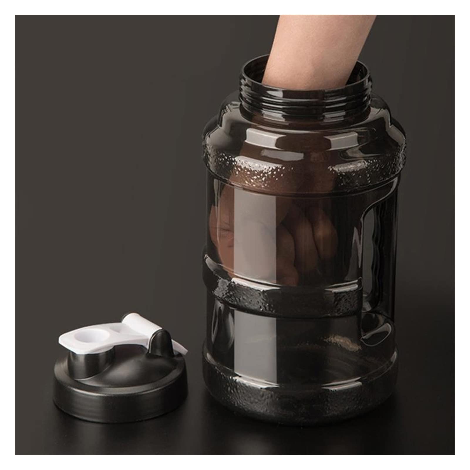 Jarra de Agua - 2.5L Botella de Agua Grande Botella de Agua Reutilizable Grande Plastic Fugas a Prueba de Fugas de hervidor de hervidor de Agua con Gimnasio al Aire Libre