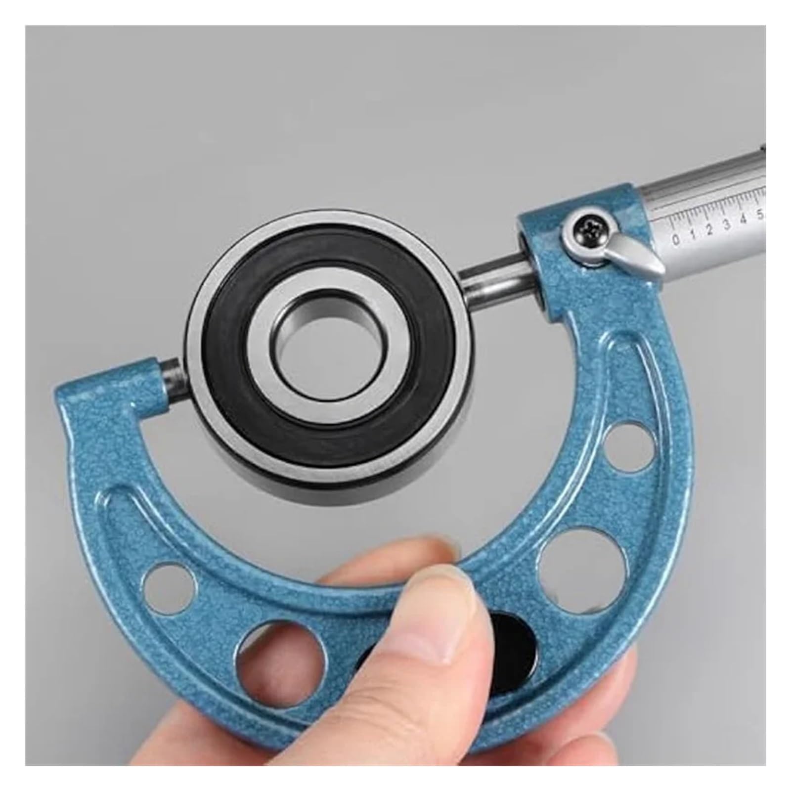 Herramienta de maquinista micrométrica de 3 a 4 pulgadas, juego de micrómetros con escala de 0,0001 pulgadas