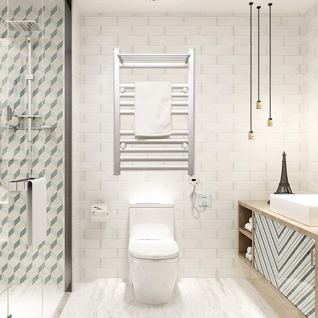Intelligent tat 550 * 850 mm Waterproof Towel Rack Radiator Towel Warmer Electric for Bathroom and Living Room