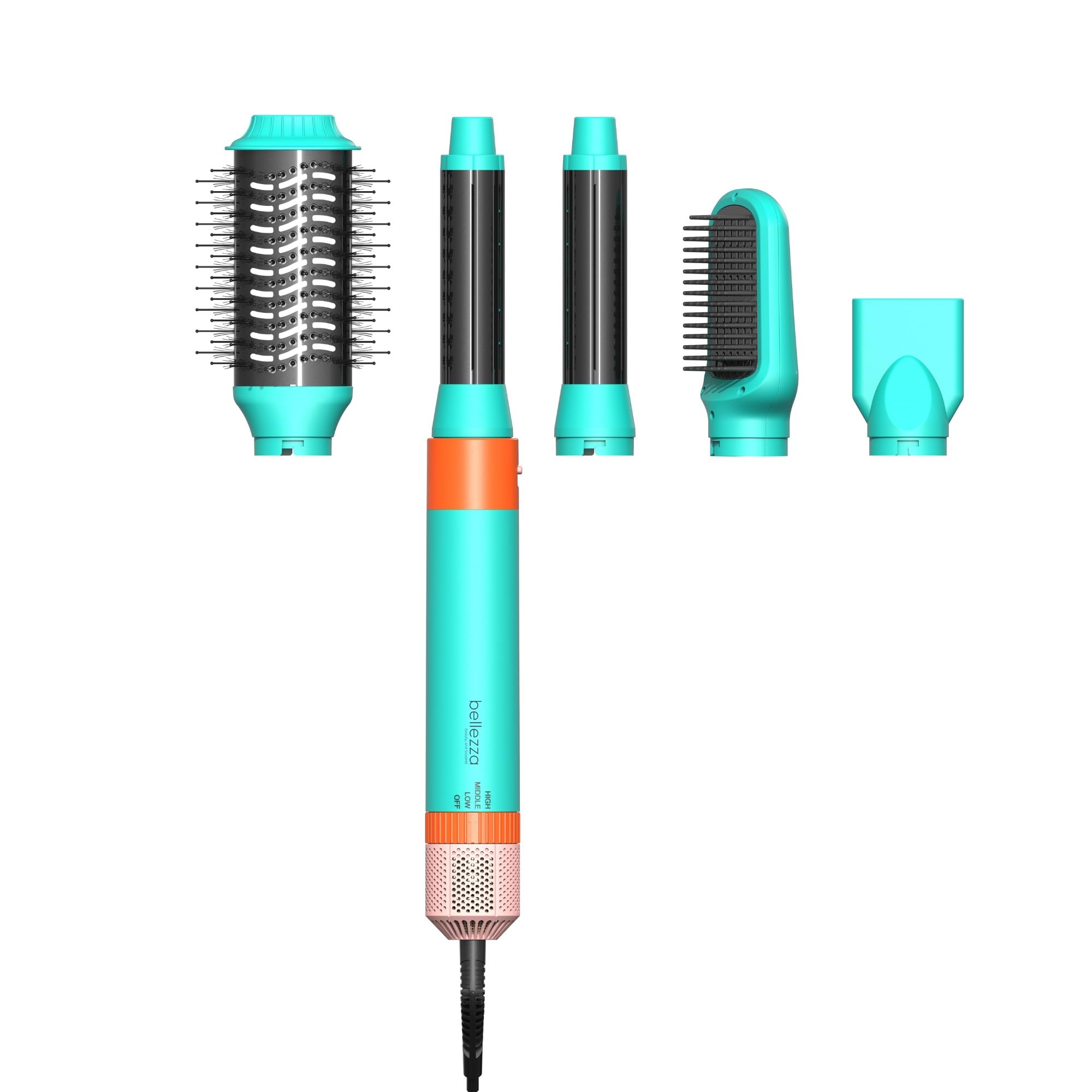 Amazon.com: 5 in 1 Multistyler (Aqua Orange) : Beauty & Personal Care