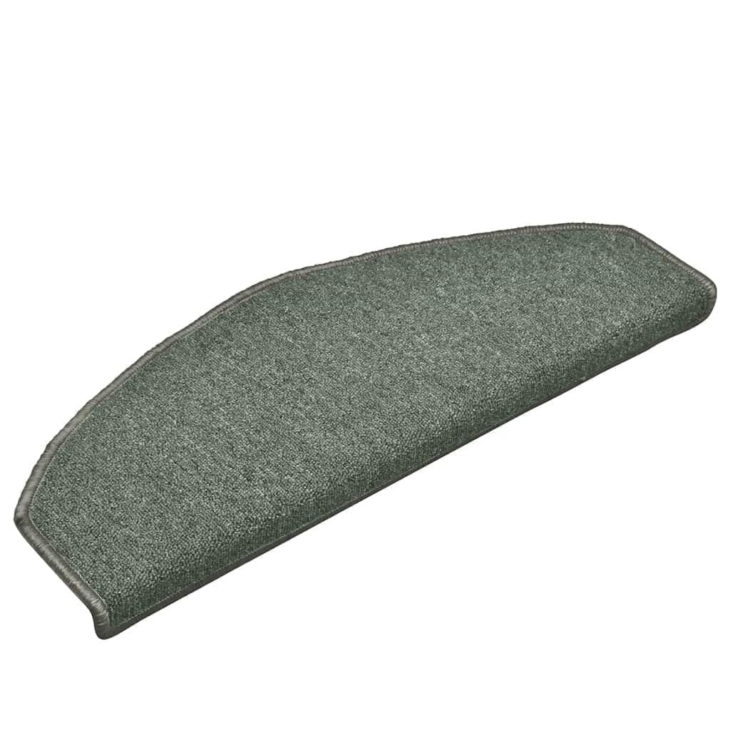 Alfombrillas para peldaños (30 unidades, 65 x 24 x 4 cm, semicirculares, de polipropileno con cinta adhesiva de doble cara, antideslizantes, autoadhesivas, para protección y seguridad en