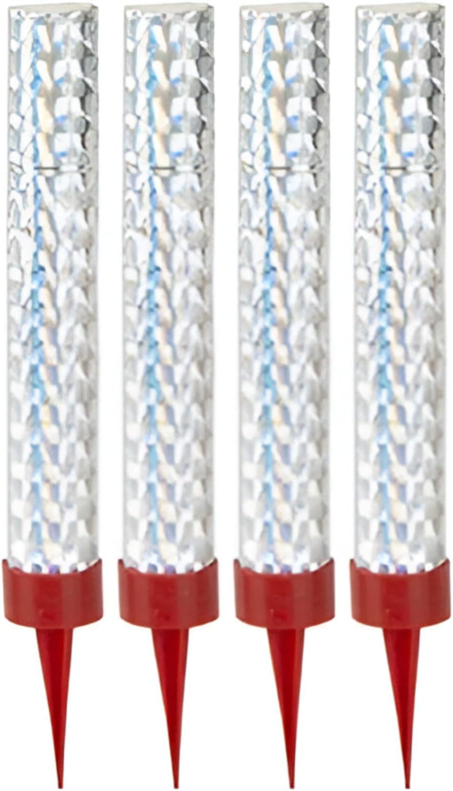 10cm Fountain Cake Candles 4pk Silver or Gold