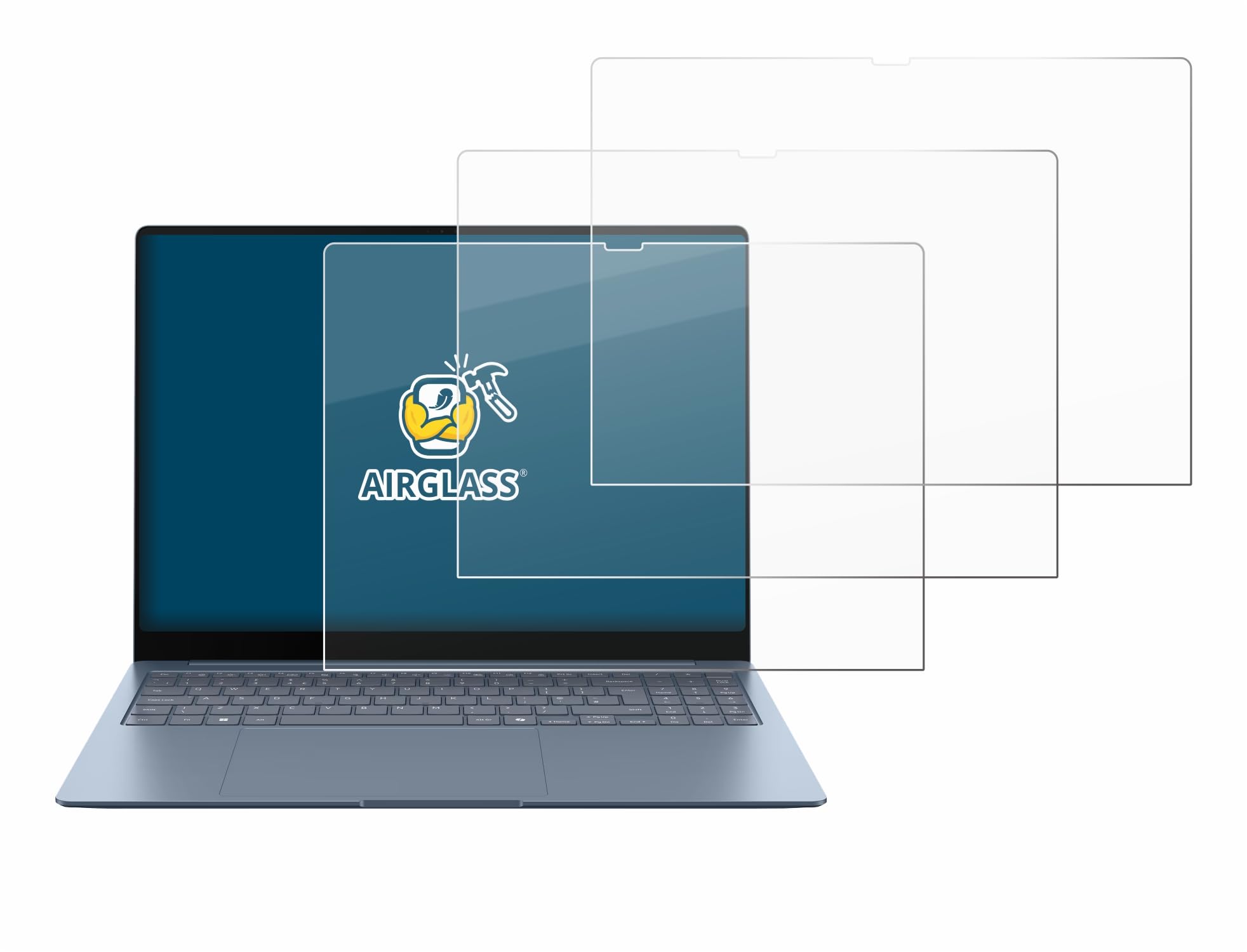 brotect Pellicola Protettiva Vetro per Samsung Galaxy Book6 Edge 16" Protezione Schermo (3 Pezzi) [Durezza Estrema 9H, Chiaro]
