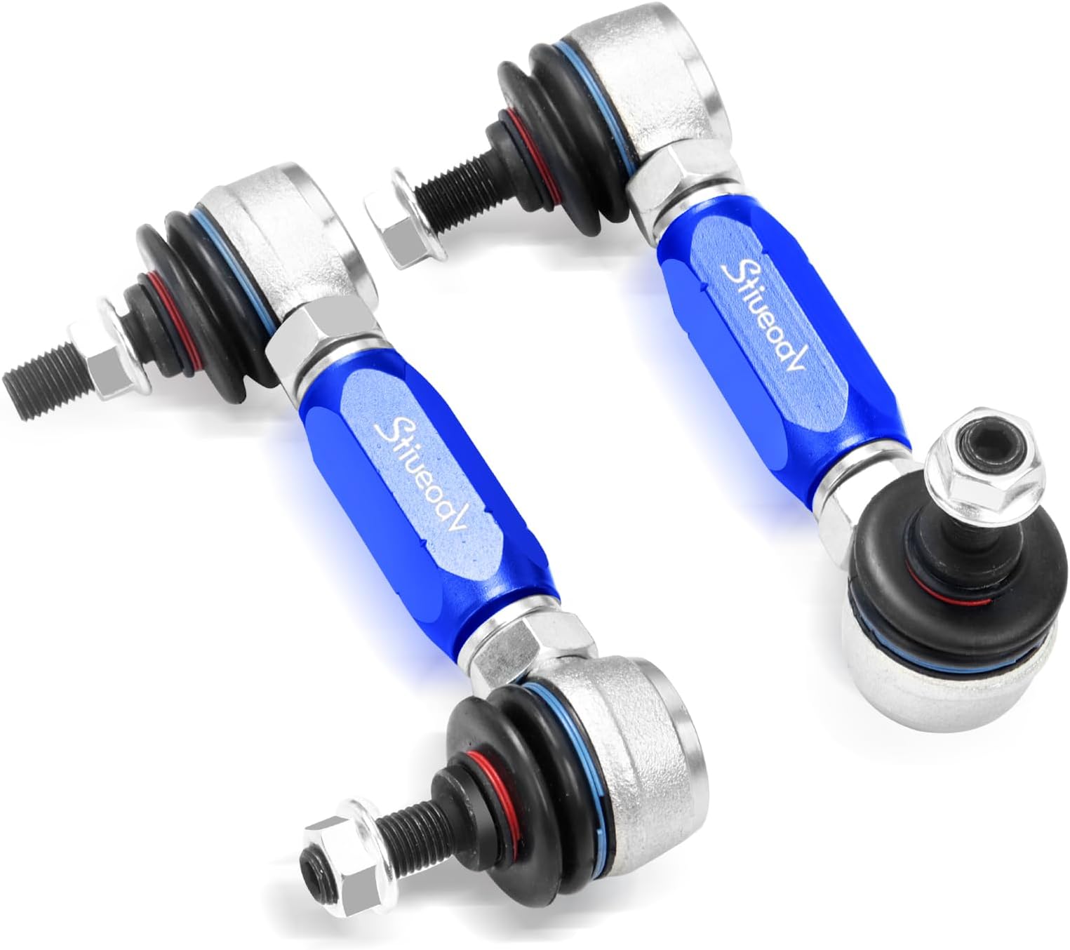 K90342 K90343 Adjustable Sway Bar Link - Aluminium Front Stabilizer End Link Compatible with TL 2004-2006