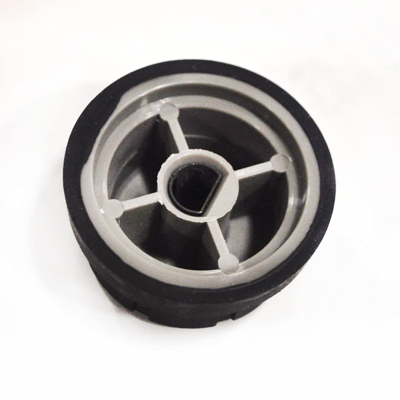 Miller 266591 Knob, Encoder 1.250 Dia x 6Mm ID Push On w/Spring