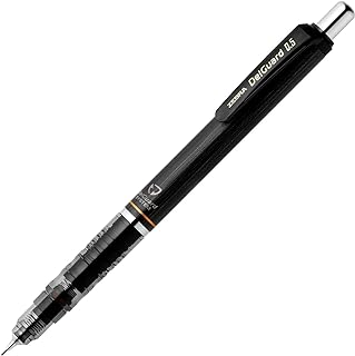 Zebra DelGuard 0.5mm Lead Mechanical Pencil, Black Body (P-MA85-BK)