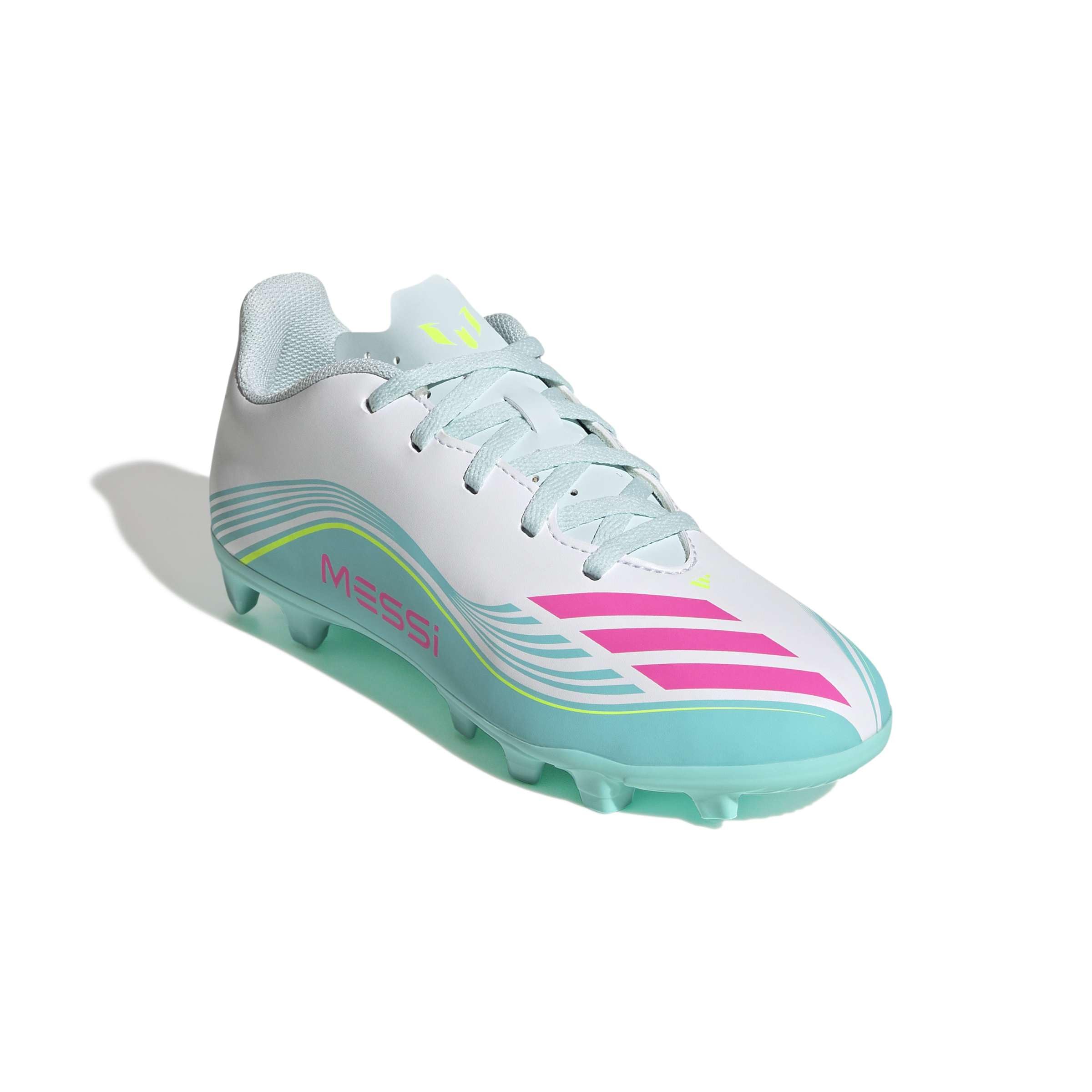adidas Unisex Kids' Bota de fútbol F50 Messi Club césped Natural seco y multisuperficie