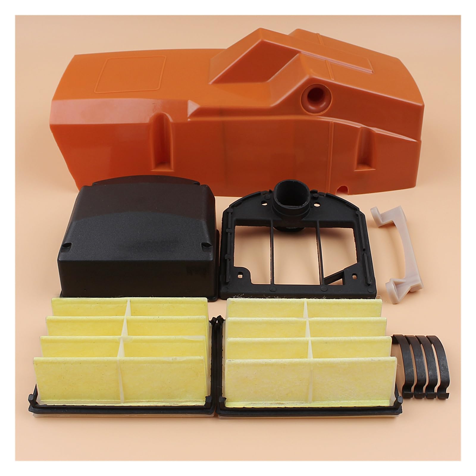 Kit de Montaje de Filtro de Aire de Cubierta Superior Wrappe for Husqvarna 268 272 272XP 503 40 60-01 repuestos de Motosierra Motosierra Gasolina