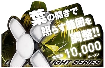 【2個セット】ココナッツリーフライト 藤原産業 SK11 LEDリーフライト2 80W SLL-80W-ACN 作業 工事