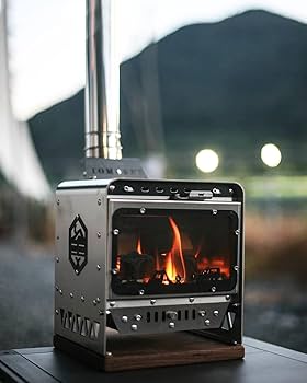 Amazon | TOMOUNT 薪ストーブ 焚き火台 二次燃焼 アウトドア暖炉