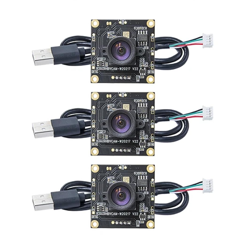 3 sztuki OV9732 100 stopni 1280 X 720 30 Fps moduł kamery do autodartów Io z kablem 2 m, rozmiar PCB: 32 x 32 mm, moduł kamery