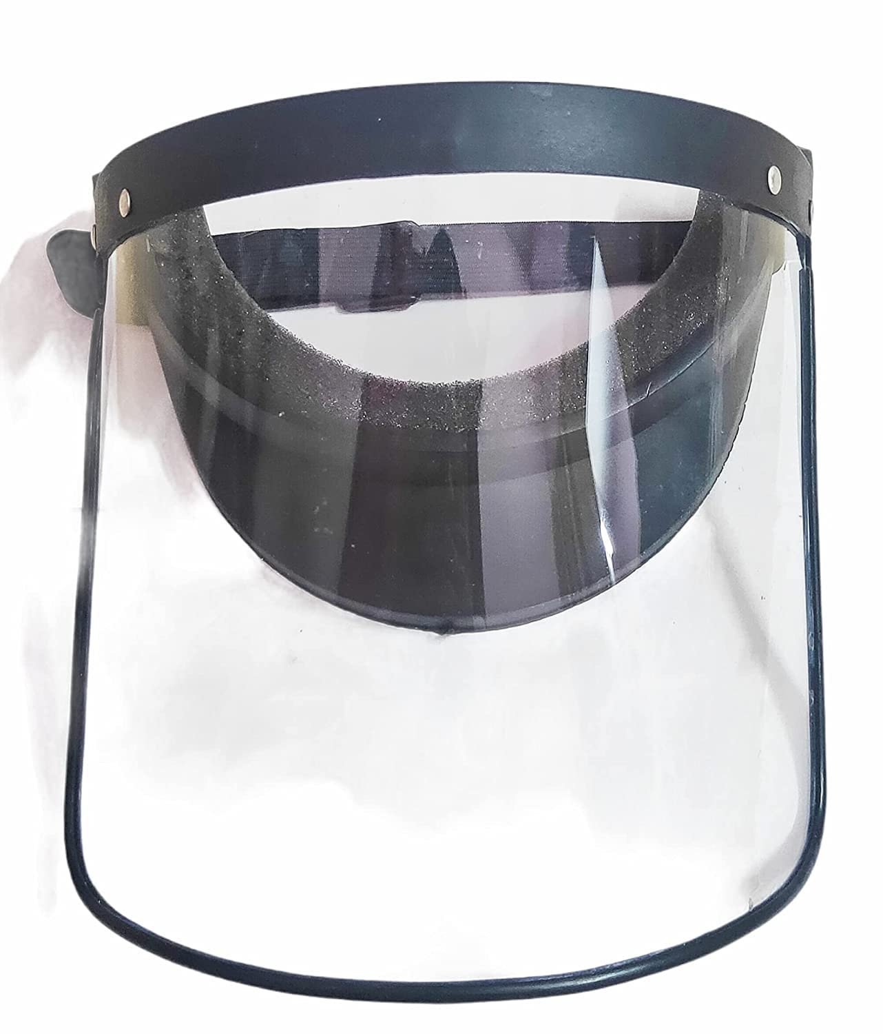 Helmet Visor Safety Face Shield, Static Full Face Protector, Transparent, Polycarbonate, Universal Reusable Face Visor for Eye - Unisex (9 Height Inch, 11 Inch Width)